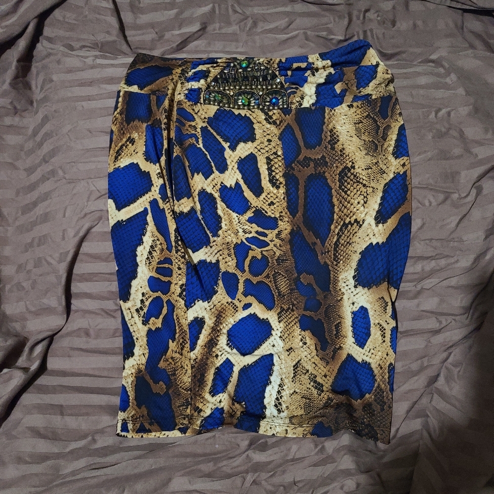 Animal print skirt    NWOT